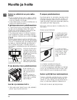 Preview for 52 page of Hotpoint Ariston FMSD 822 Instructions For Use Manual