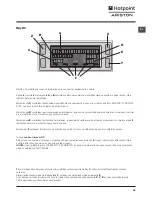 Preview for 55 page of Hotpoint Ariston FMSD 822 Instructions For Use Manual