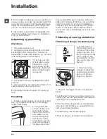 Preview for 62 page of Hotpoint Ariston FMSD 822 Instructions For Use Manual