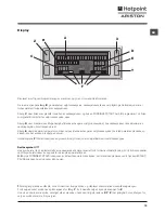 Preview for 79 page of Hotpoint Ariston FMSD 822 Instructions For Use Manual