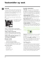 Preview for 82 page of Hotpoint Ariston FMSD 822 Instructions For Use Manual