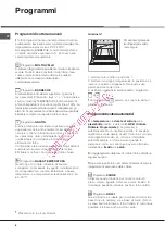 Preview for 6 page of Hotpoint Ariston FQ 103 GP.1 F/HA Operating Instructions Manual