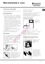 Preview for 11 page of Hotpoint Ariston FQ 103 GP.1 F/HA Operating Instructions Manual