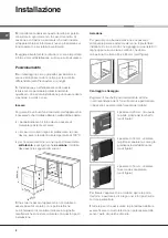 Предварительный просмотр 2 страницы Hotpoint Ariston FQ 61 GP.1 /HA Operating Instructions Manual