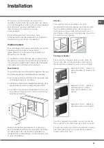 Предварительный просмотр 23 страницы Hotpoint Ariston FQ 61 GP.1 /HA Operating Instructions Manual