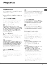 Предварительный просмотр 37 страницы Hotpoint Ariston FQ 61 GP.1 /HA Operating Instructions Manual