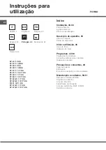 Предварительный просмотр 42 страницы Hotpoint Ariston FQ 61 GP.1 /HA Operating Instructions Manual