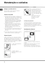 Предварительный просмотр 50 страницы Hotpoint Ariston FQ 61 GP.1 /HA Operating Instructions Manual