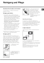 Предварительный просмотр 71 страницы Hotpoint Ariston FQ 61 GP.1 /HA Operating Instructions Manual