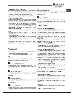 Предварительный просмотр 15 страницы Hotpoint Ariston FT 820.1 (AN) /HA S Operating Instructions Manual