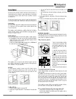 Предварительный просмотр 19 страницы Hotpoint Ariston FT 820.1 (AN) /HA S Operating Instructions Manual