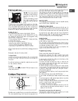 Предварительный просмотр 21 страницы Hotpoint Ariston FT 820.1 (AN) /HA S Operating Instructions Manual