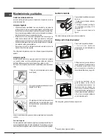 Предварительный просмотр 40 страницы Hotpoint Ariston FT 820.1 (AN) /HA S Operating Instructions Manual