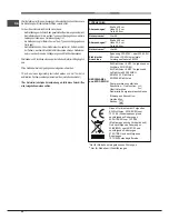 Предварительный просмотр 50 страницы Hotpoint Ariston FT 820.1 (AN) /HA S Operating Instructions Manual