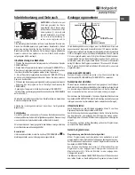 Предварительный просмотр 51 страницы Hotpoint Ariston FT 820.1 (AN) /HA S Operating Instructions Manual