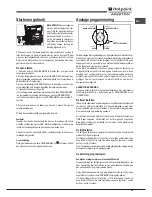 Предварительный просмотр 59 страницы Hotpoint Ariston FT 820.1 (AN) /HA S Operating Instructions Manual