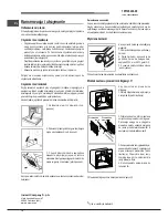 Предварительный просмотр 72 страницы Hotpoint Ariston FT 820.1 (AN) /HA S Operating Instructions Manual