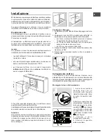 Предварительный просмотр 13 страницы Hotpoint Ariston FT 95V C.1/HA S Operating Instructions Manual