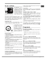 Предварительный просмотр 15 страницы Hotpoint Ariston FT 95V C.1/HA S Operating Instructions Manual