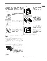 Предварительный просмотр 19 страницы Hotpoint Ariston FT 95V C.1/HA S Operating Instructions Manual