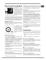 Предварительный просмотр 29 страницы Hotpoint Ariston FT 95V C.1/HA S Operating Instructions Manual