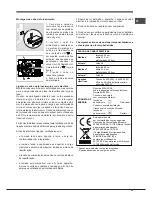 Предварительный просмотр 35 страницы Hotpoint Ariston FT 95V C.1/HA S Operating Instructions Manual