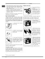 Предварительный просмотр 48 страницы Hotpoint Ariston FT 95V C.1/HA S Operating Instructions Manual