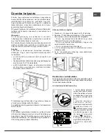 Предварительный просмотр 49 страницы Hotpoint Ariston FT 95V C.1/HA S Operating Instructions Manual