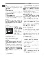 Предварительный просмотр 52 страницы Hotpoint Ariston FT 95V C.1/HA S Operating Instructions Manual