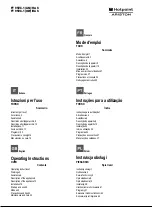 Hotpoint Ariston FT 95VC.1 AN Operating Instructions Manual предпросмотр