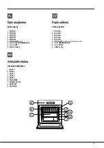 Предварительный просмотр 9 страницы Hotpoint Ariston FT 95VC.1 AN Operating Instructions Manual