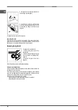 Предварительный просмотр 24 страницы Hotpoint Ariston FT 95VC.1 AN Operating Instructions Manual