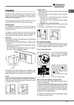 Предварительный просмотр 25 страницы Hotpoint Ariston FT 95VC.1 AN Operating Instructions Manual