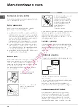 Предварительный просмотр 10 страницы Hotpoint Ariston FT850GP.1 IX/Y/HA Operating Instructions Manual