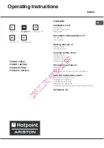 Предварительный просмотр 13 страницы Hotpoint Ariston FT850GP.1 IX/Y/HA Operating Instructions Manual