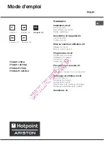 Предварительный просмотр 25 страницы Hotpoint Ariston FT850GP.1 IX/Y/HA Operating Instructions Manual