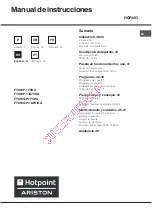 Предварительный просмотр 37 страницы Hotpoint Ariston FT850GP.1 IX/Y/HA Operating Instructions Manual