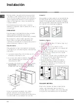 Предварительный просмотр 38 страницы Hotpoint Ariston FT850GP.1 IX/Y/HA Operating Instructions Manual