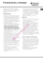 Предварительный просмотр 45 страницы Hotpoint Ariston FT850GP.1 IX/Y/HA Operating Instructions Manual