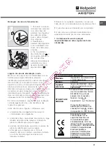 Предварительный просмотр 51 страницы Hotpoint Ariston FT850GP.1 IX/Y/HA Operating Instructions Manual