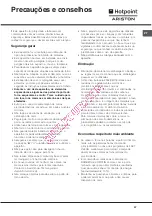 Предварительный просмотр 57 страницы Hotpoint Ariston FT850GP.1 IX/Y/HA Operating Instructions Manual