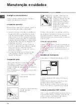 Предварительный просмотр 58 страницы Hotpoint Ariston FT850GP.1 IX/Y/HA Operating Instructions Manual