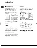 Preview for 2 page of Hotpoint Ariston FTCD 87 Instruction Booklet