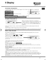 Preview for 29 page of Hotpoint Ariston FTCD 87 Instruction Booklet