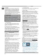 Preview for 30 page of Hotpoint Ariston FTCD 972 Instruction Booklet