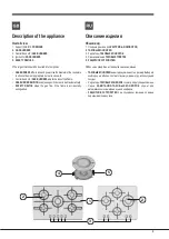 Preview for 5 page of Hotpoint Ariston FTGHG 641 D D/HABK Operating Instructions Manual