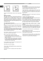 Preview for 8 page of Hotpoint Ariston FTGHG 641 D D/HABK Operating Instructions Manual