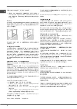 Preview for 14 page of Hotpoint Ariston FTGHL 751 D/IX/HA LPG Operating Instructions Manual