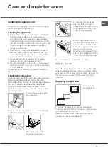 Предварительный просмотр 11 страницы Hotpoint Ariston FZ 1031 GP.1 IX NE Operating Instructions Manual