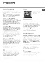 Предварительный просмотр 19 страницы Hotpoint Ariston FZ 1031 GP.1 IX NE Operating Instructions Manual